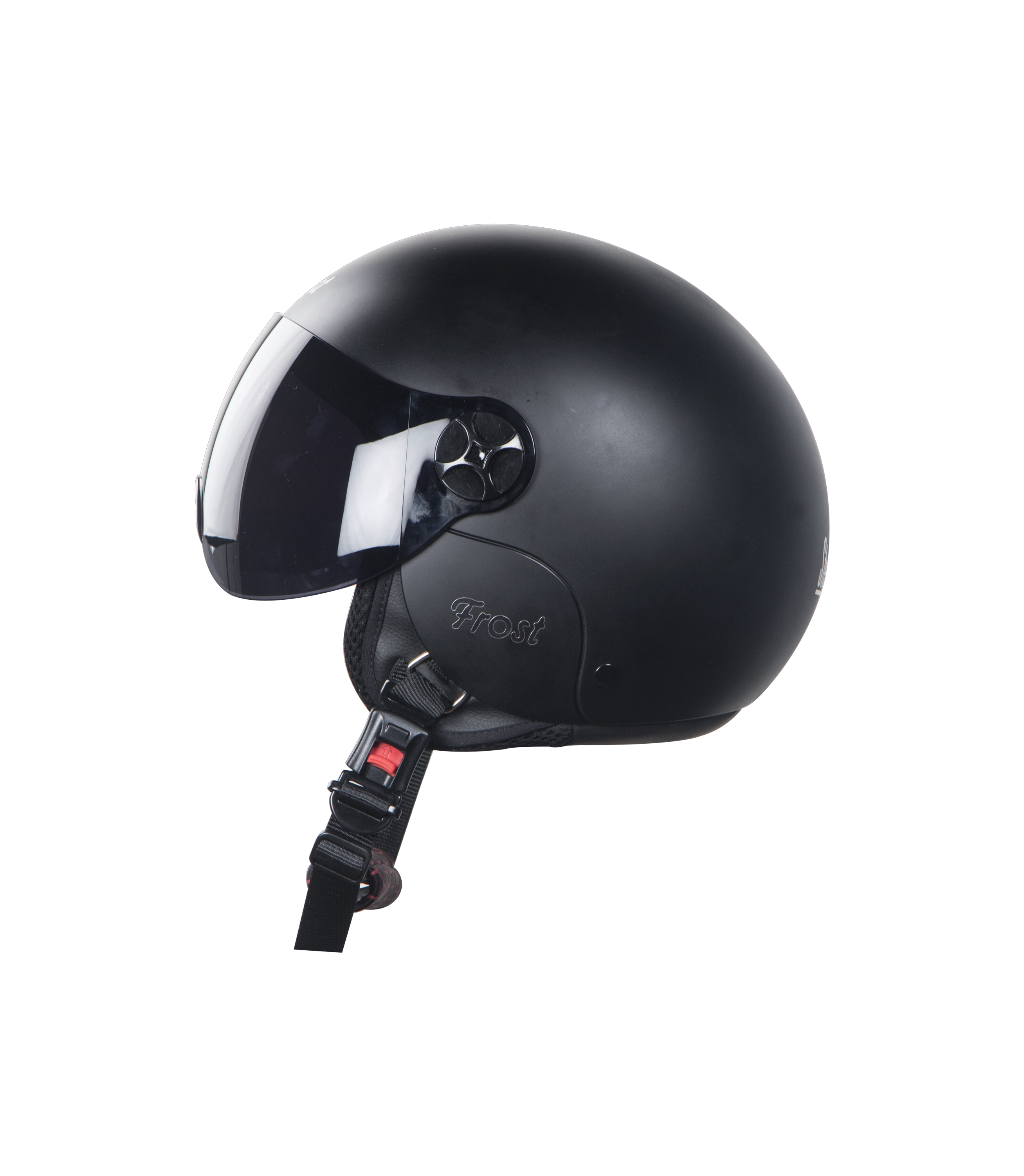 SBH-16 Frost Mat Black (For Girls)( Fitted With Clear Visor Extra Smoke Visor Free)